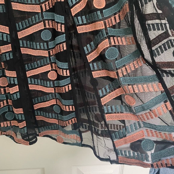 Anthropologie sheer lace dressy tank - Picture 2 of 3